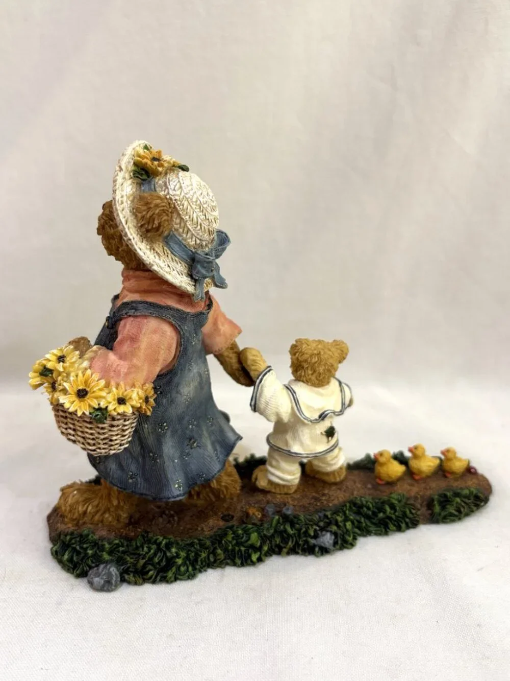 Boyds Bears 2005 Figurine Momma Mcwaddles & Skippy w/ Quack Jack Mo Original Box